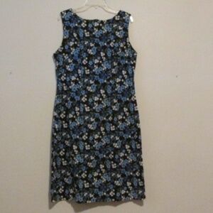 Cotton Blend Pencil Dress, Size 12